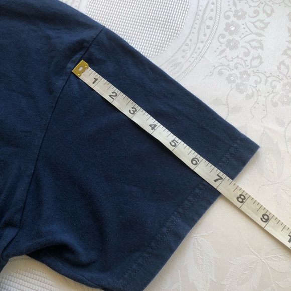 Vans Of The Wall Men’s Size M Blue T-Shirt Short Sleeves Logo Print Casual Tee - Picture 11 of 12